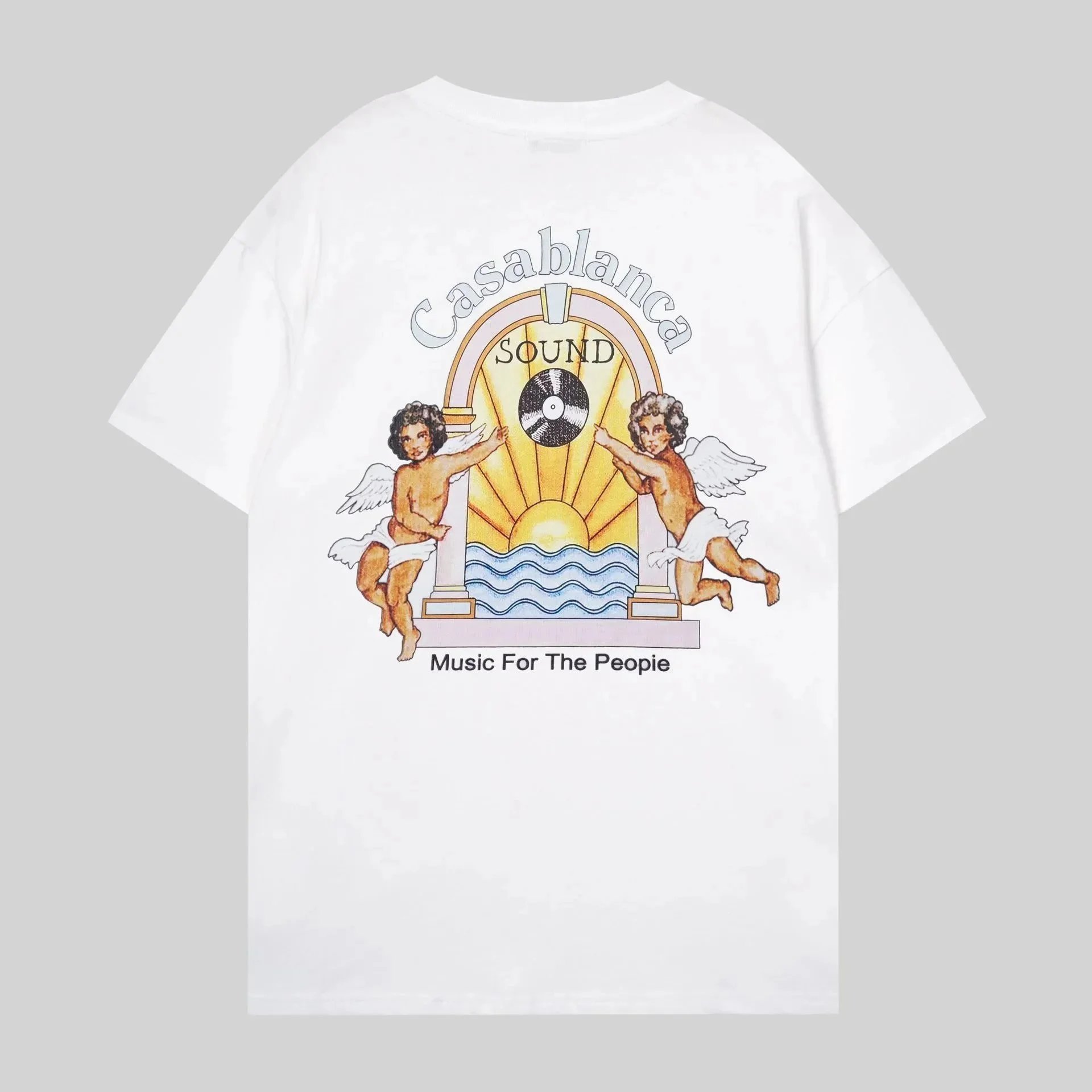 g1069胸前印花白